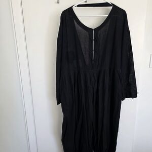 Black Long-Sleeve Dress